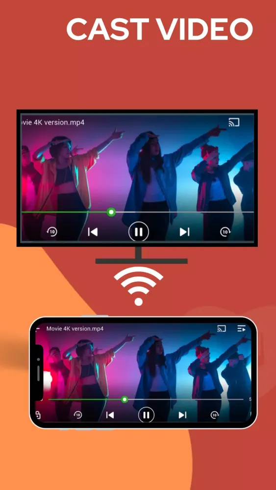 صور Fast Cast to TV: Screen Mirror
