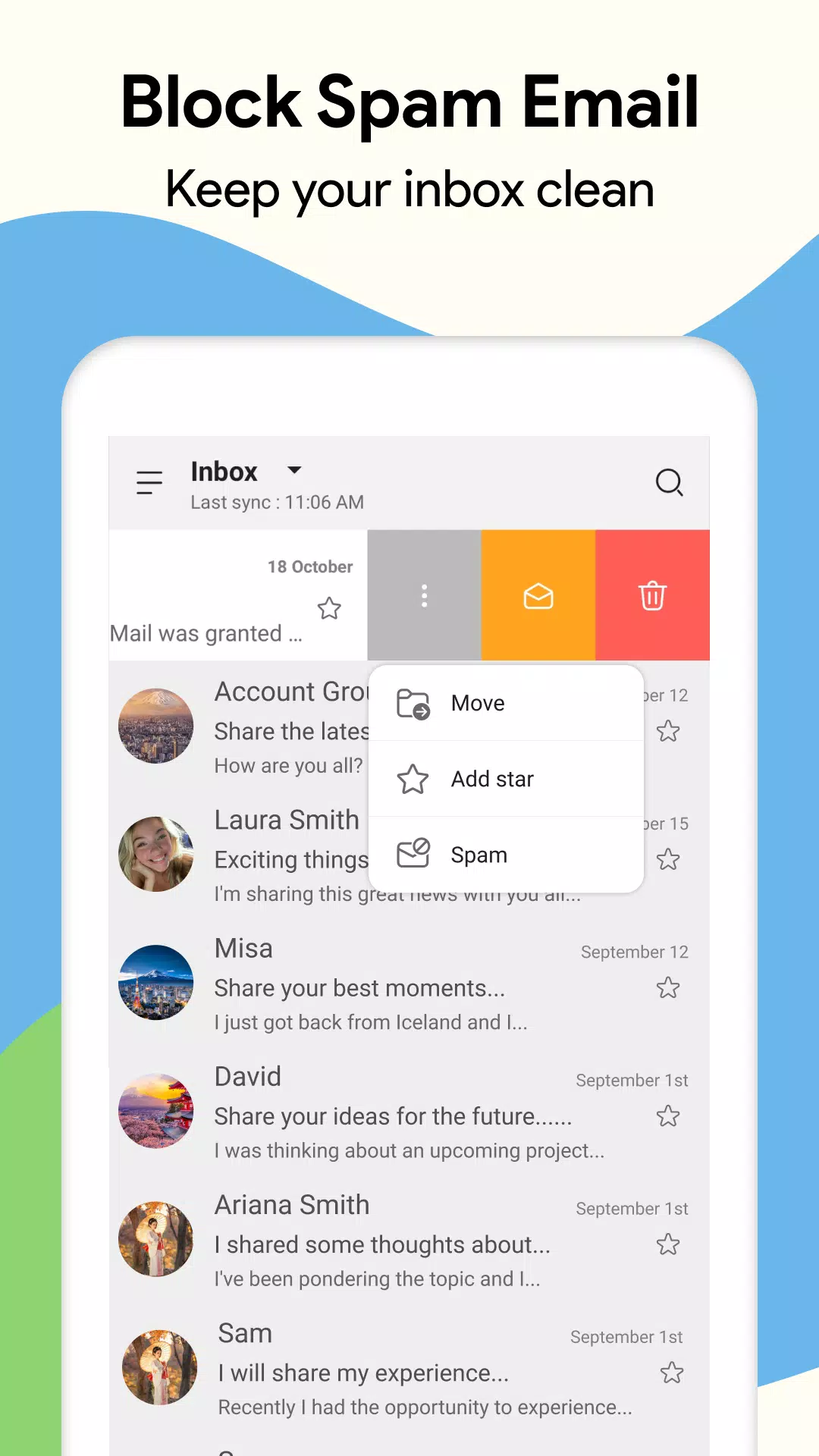 Email - Fast and Smart Mail Screenshots