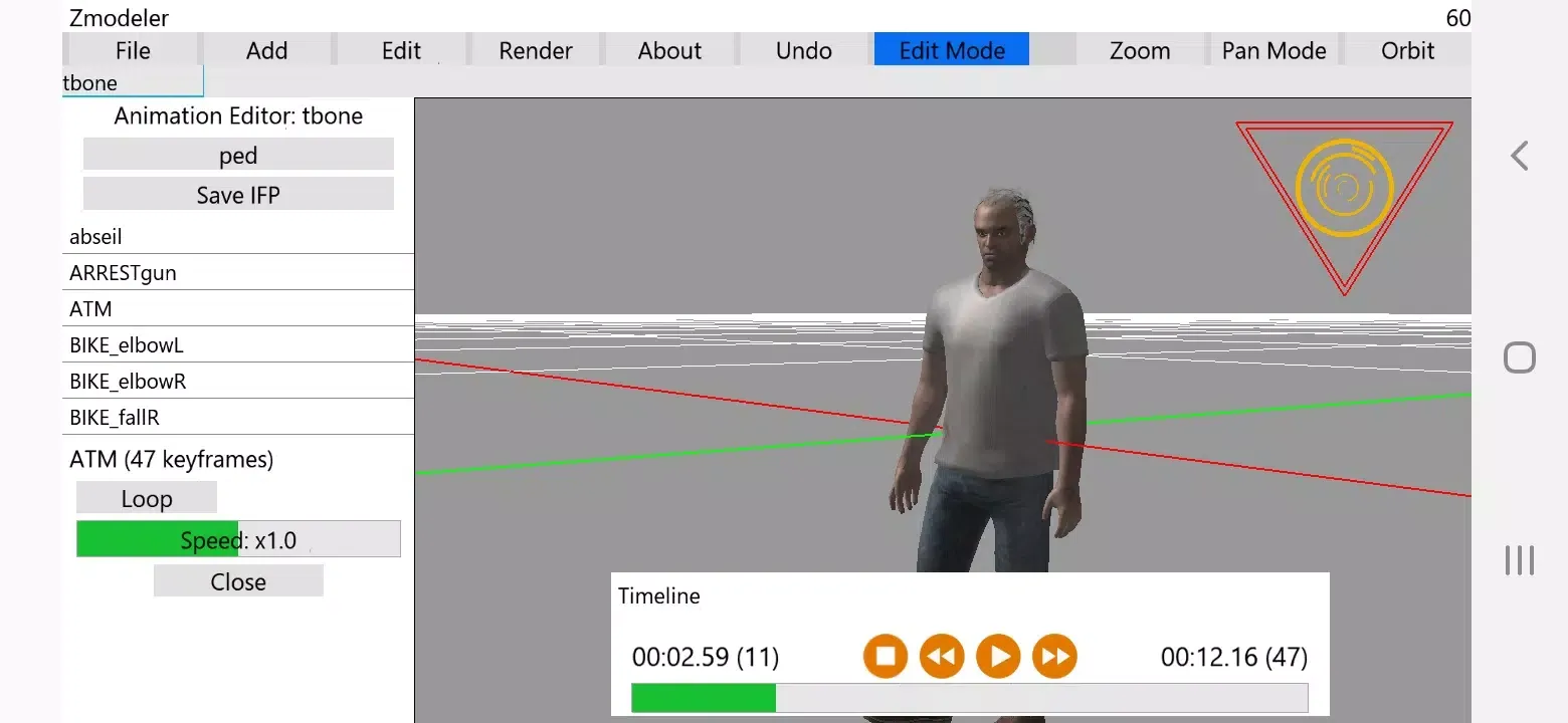 Скриншоты ZModeler for Android