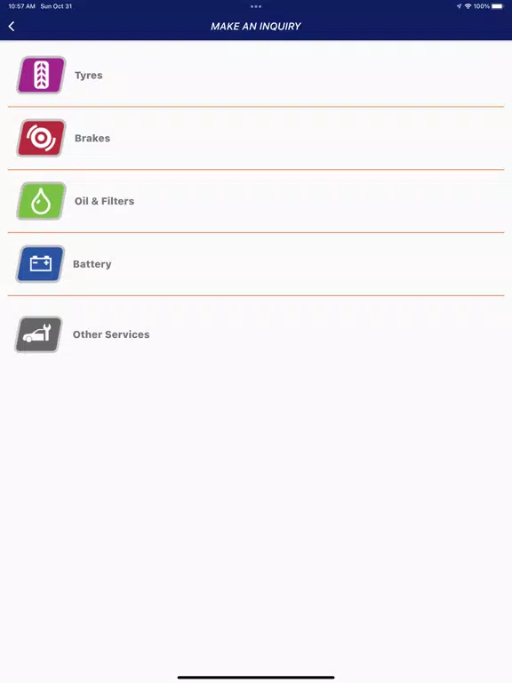 ภาพหน้าจอของ My Fasttrack Emarat iPad 