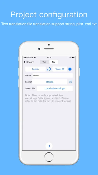 Tangkapan skrin Code translate- translator app