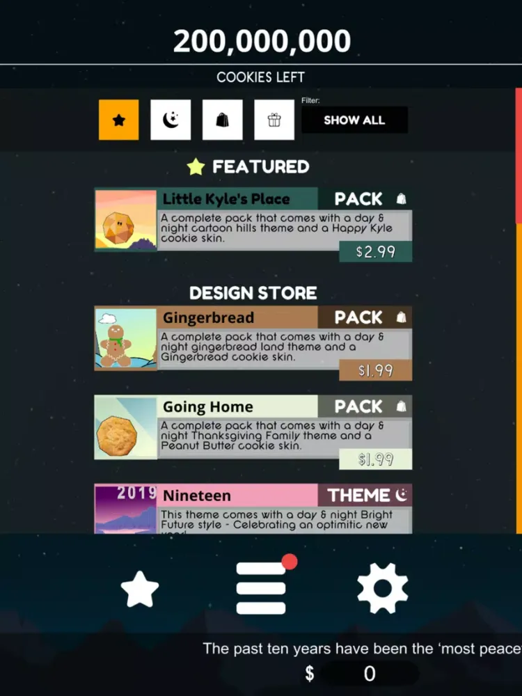 Tangkapan layar Cookie Cruncher! iPad 