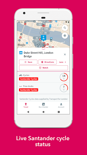 London Bus Checker Screenshots