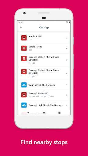 London Bus Checker Screenshots
