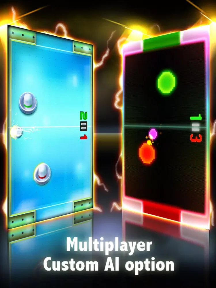 Tangkapan layar Air Hockey Championship iPad 