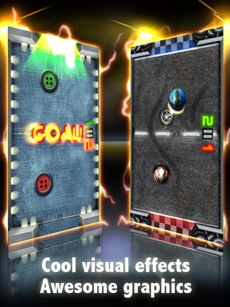 Tangkapan layar Air Hockey Championship iPad 