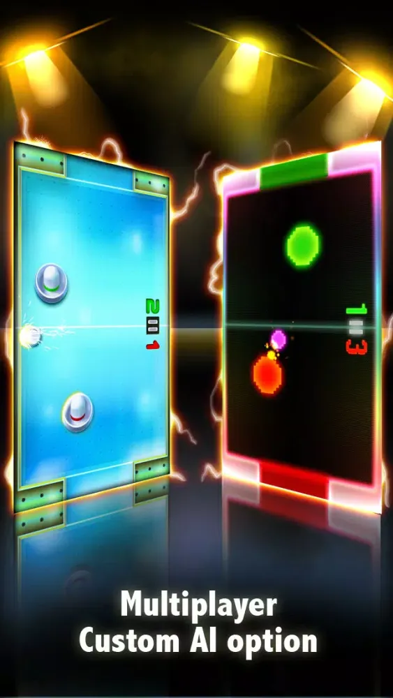 Tangkapan layar Air Hockey Championship