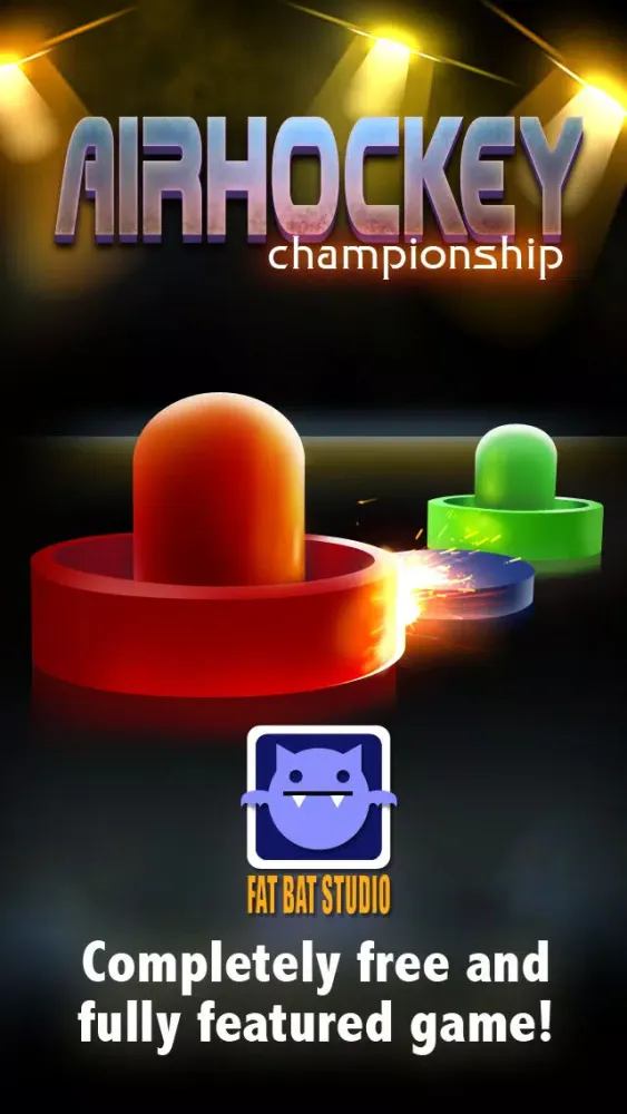 Tangkapan layar Air Hockey Championship