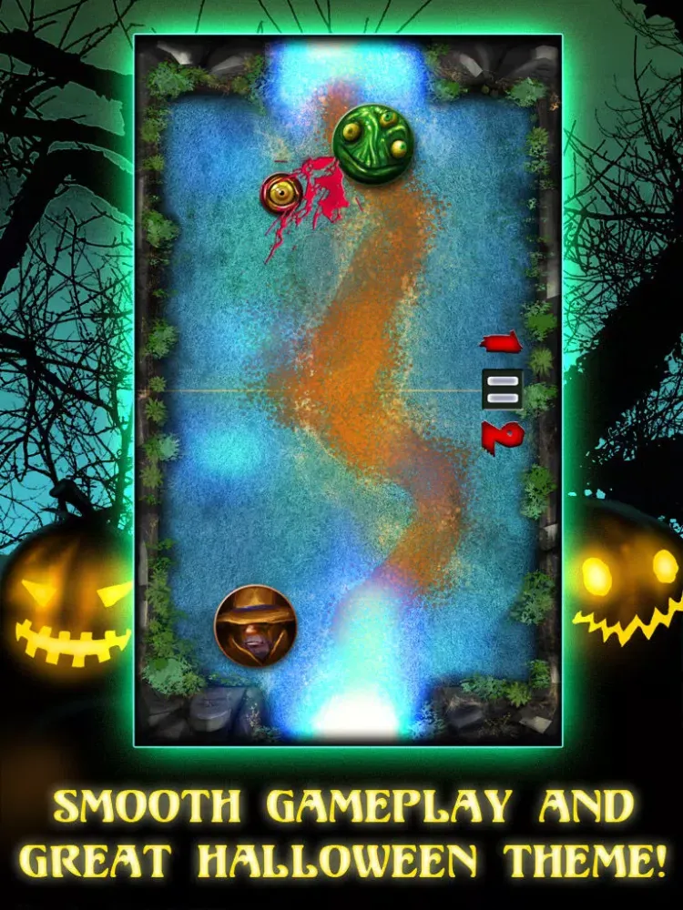 Air Hockey Halloween iPad  Screenshots
