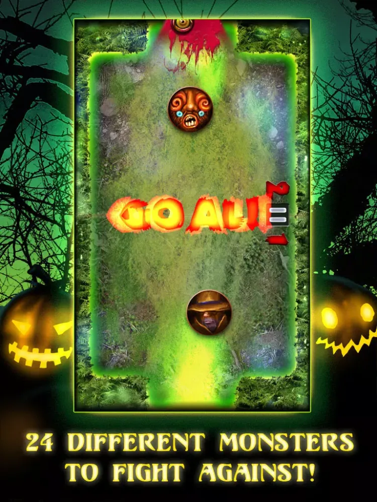 Air Hockey Halloween iPad  Screenshots