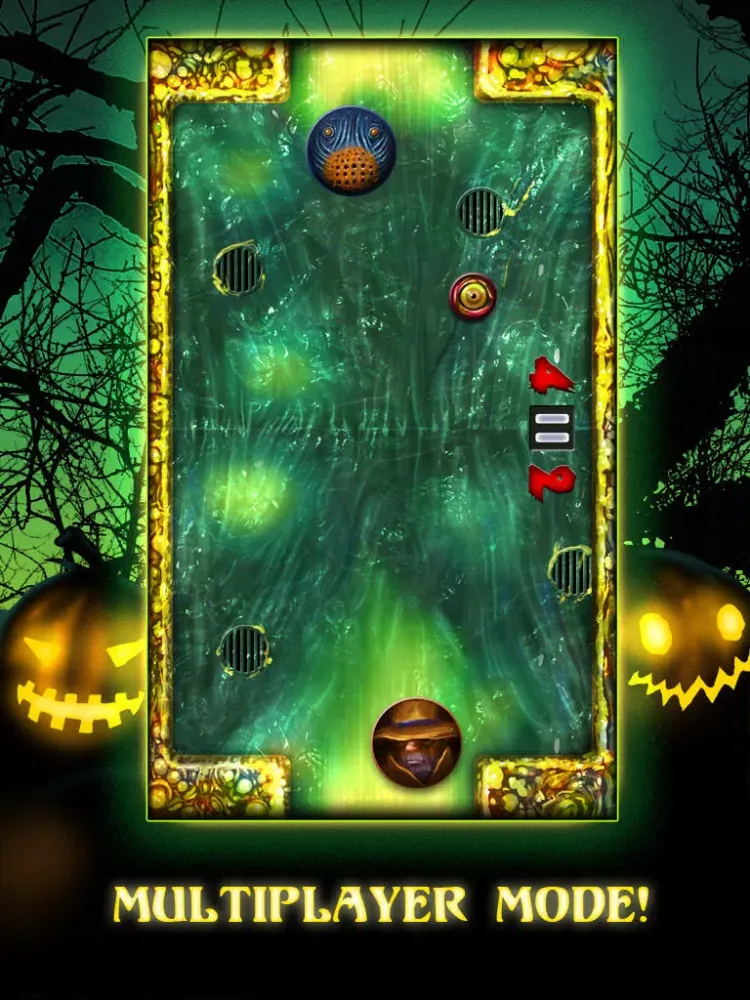 Air Hockey Halloween iPad  Screenshots