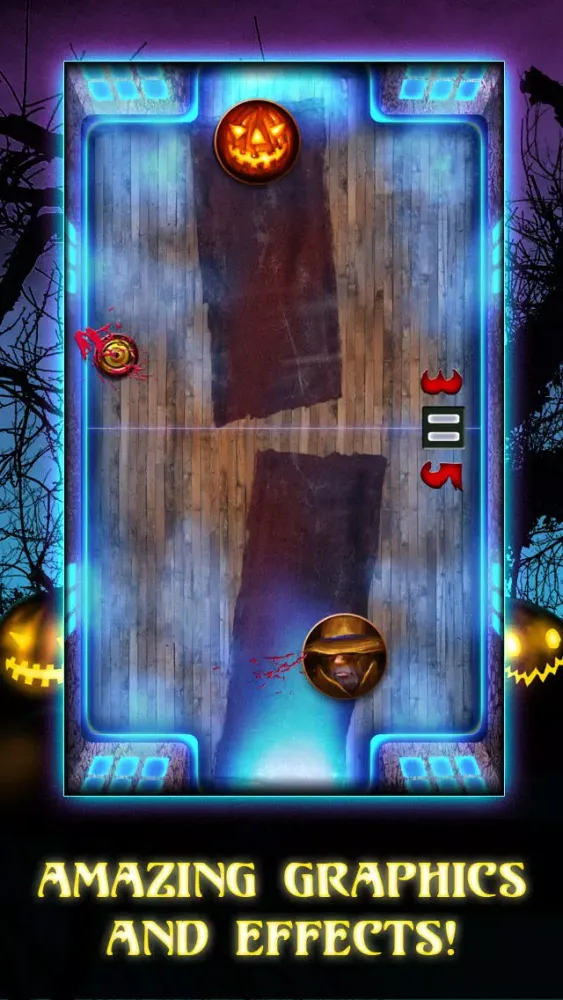 Air Hockey Halloween Screenshots