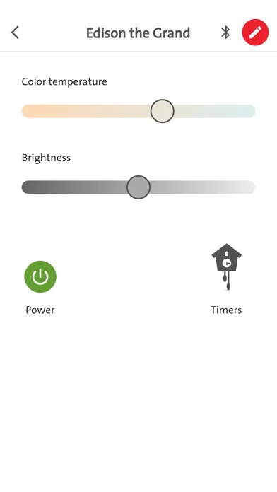 Tangkapan skrin Fatboy Light Control