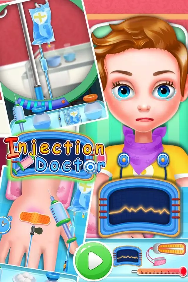 Tangkapan skrin Injection ASMR Doctor