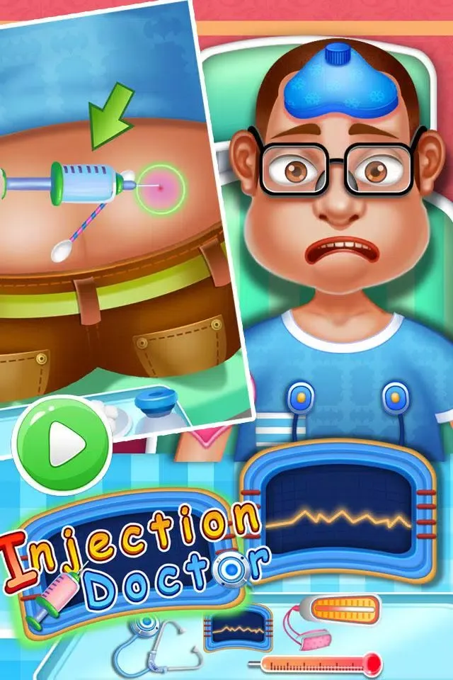 Tangkapan skrin Injection ASMR Doctor