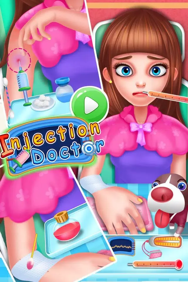 Tangkapan skrin Injection ASMR Doctor