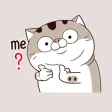 Fat Cat Ami 2 - Lively Sticker