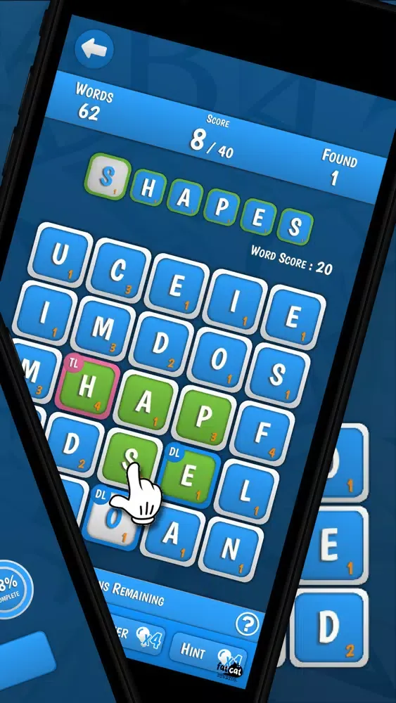 Capturas de tela do Wordle