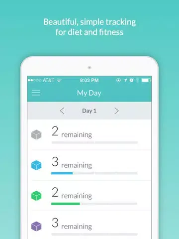Capturas de pantalla de Daily Fitness Tracker iPad 