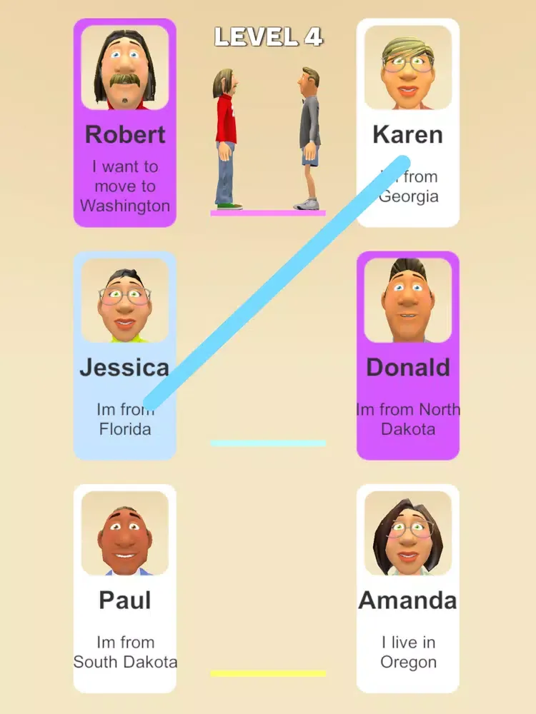 Tangkapan skrin Match Couples iPad 