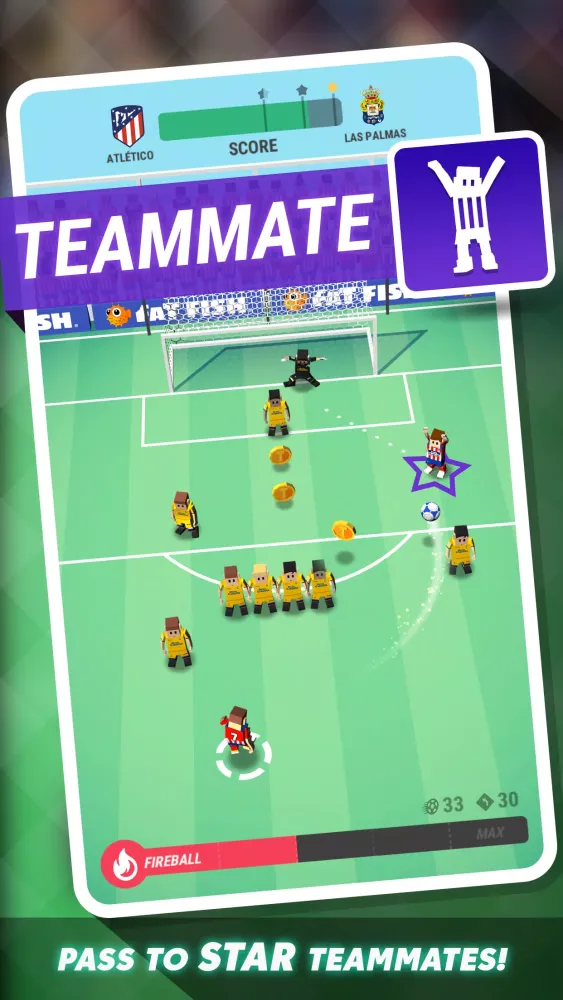 Tiny Striker LaLiga स्क्रीनशॉट