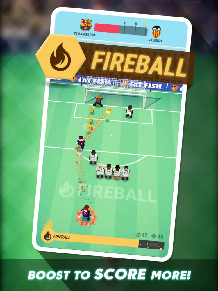 Tiny Striker La Liga iPad  Screenshots
