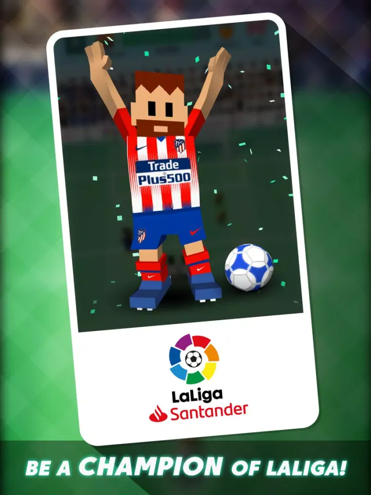 Tiny Striker La Liga iPad  Screenshots