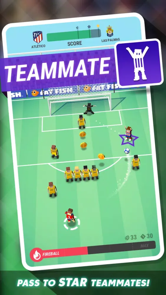 Tiny Striker La Liga Screenshots