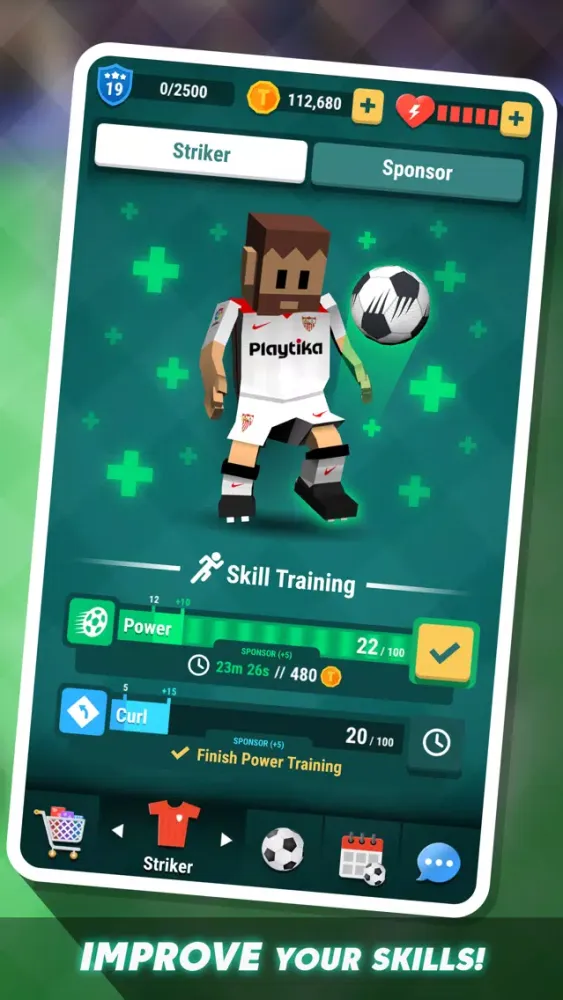 Tiny Striker La Liga Screenshots