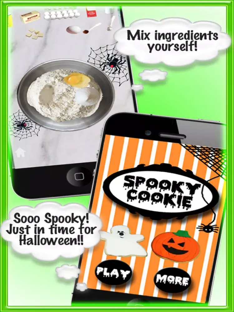 Spooky Cookie FREE HD iPad  Screenshots