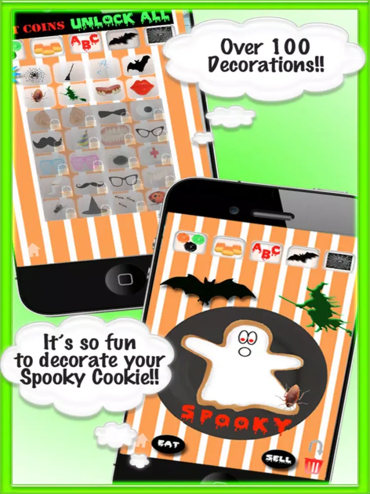 Spooky Cookie FREE HD iPad  Screenshots