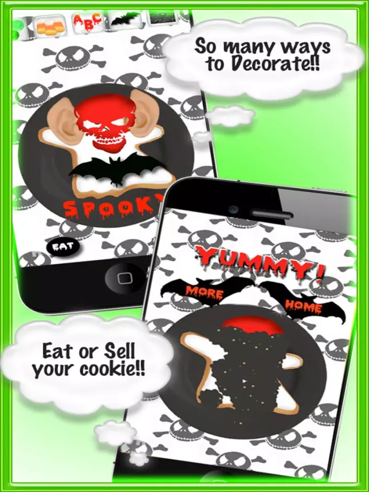 Spooky Cookie FREE HD iPad  Screenshots