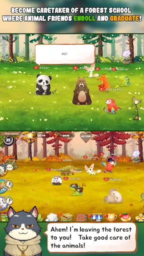 Capturas de pantalla de Animal Forest : Fuzzy Seasons