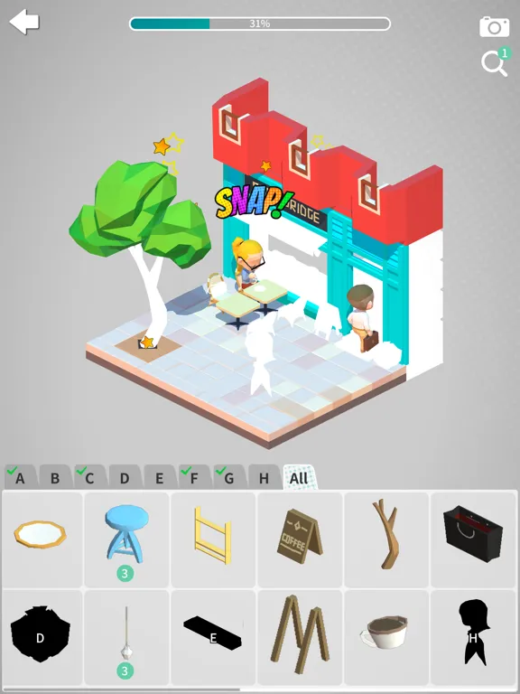 Ảnh chụp màn hình của Snap Puzzle! iPad 