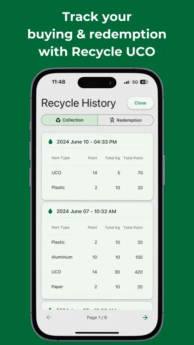 Recycle UCO Screenshots