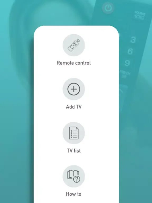 Smart TV Universal Remote iPad 应用截图