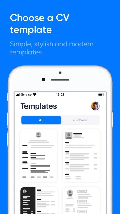 صور Talley - CV Builder with Form
