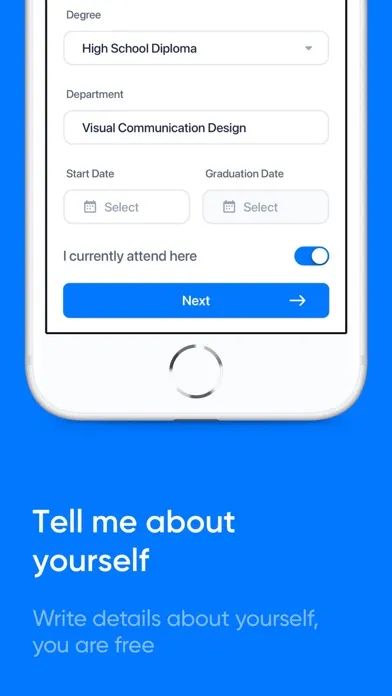 صور Talley - CV Builder with Form