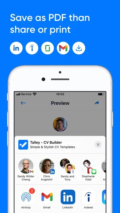 صور Talley - CV Builder with Form