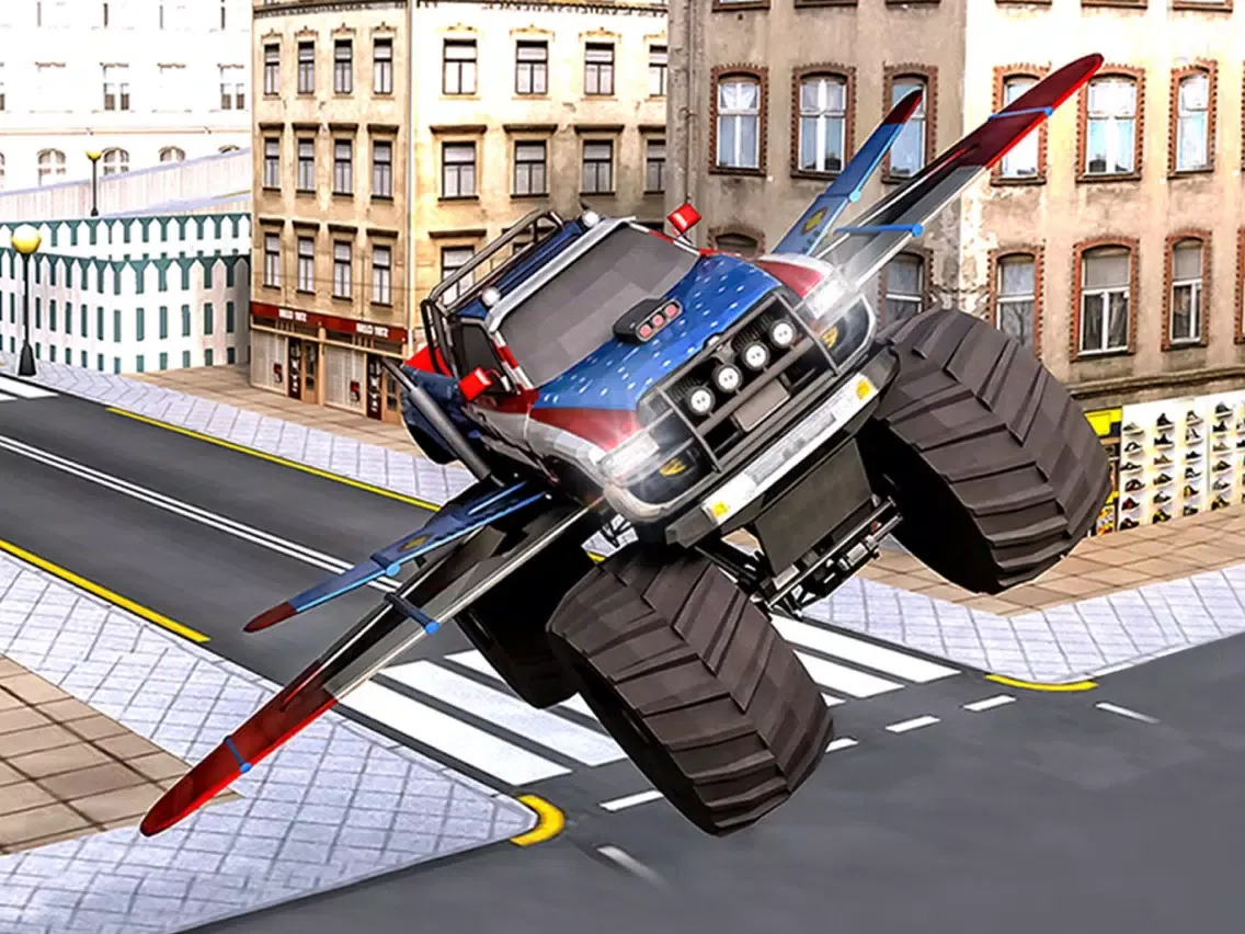 Flying MMX Truck Simulator iPad  Screenshots