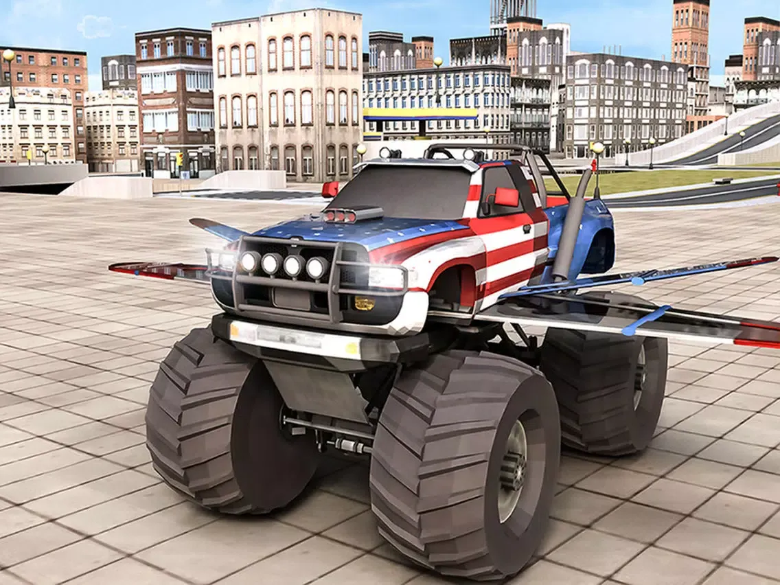 Flying MMX Truck Simulator iPad  Screenshots