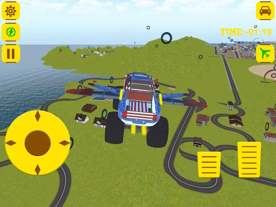 Flying MMX Truck Simulator iPad  Screenshots