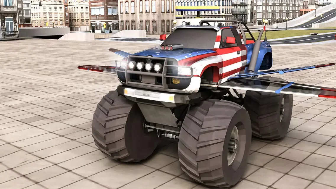 Flying MMX Truck Simulator Screenshots