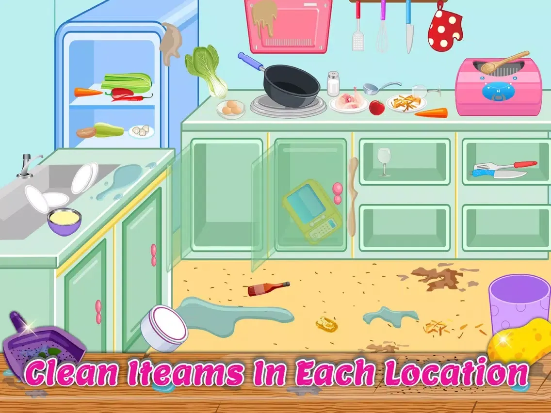 Capturas de pantalla de Mom & Daughter Restaurant Cooking iPad 