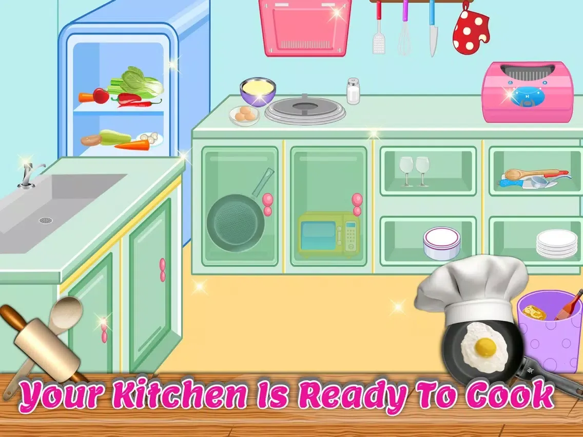 Capturas de pantalla de Mom & Daughter Restaurant Cooking iPad 