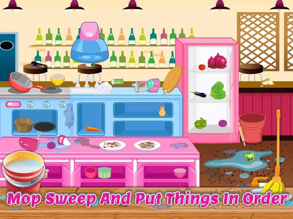 Capturas de pantalla de Mom & Daughter Restaurant Cooking iPad 