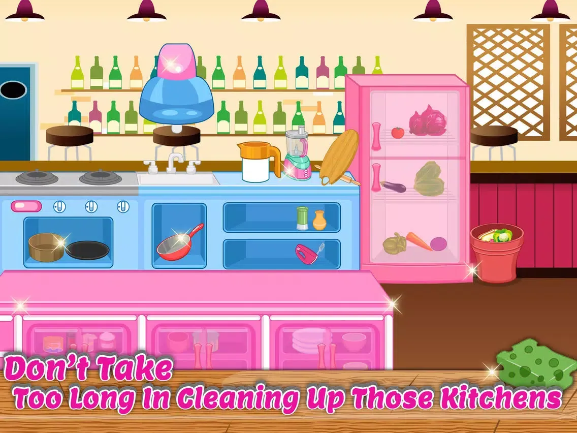 Capturas de pantalla de Mom & Daughter Restaurant Cooking iPad 