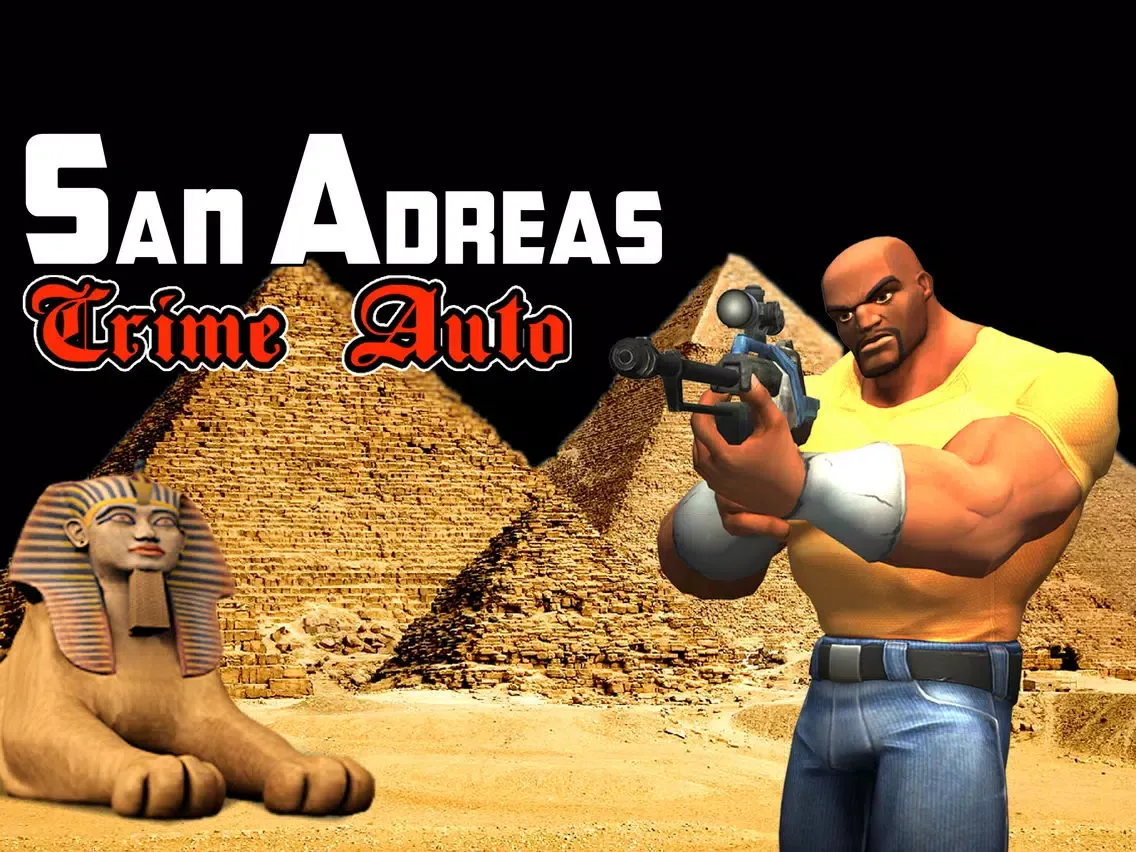 San Andreas real deadly City Crime auto iPad  سکرین شاٹس