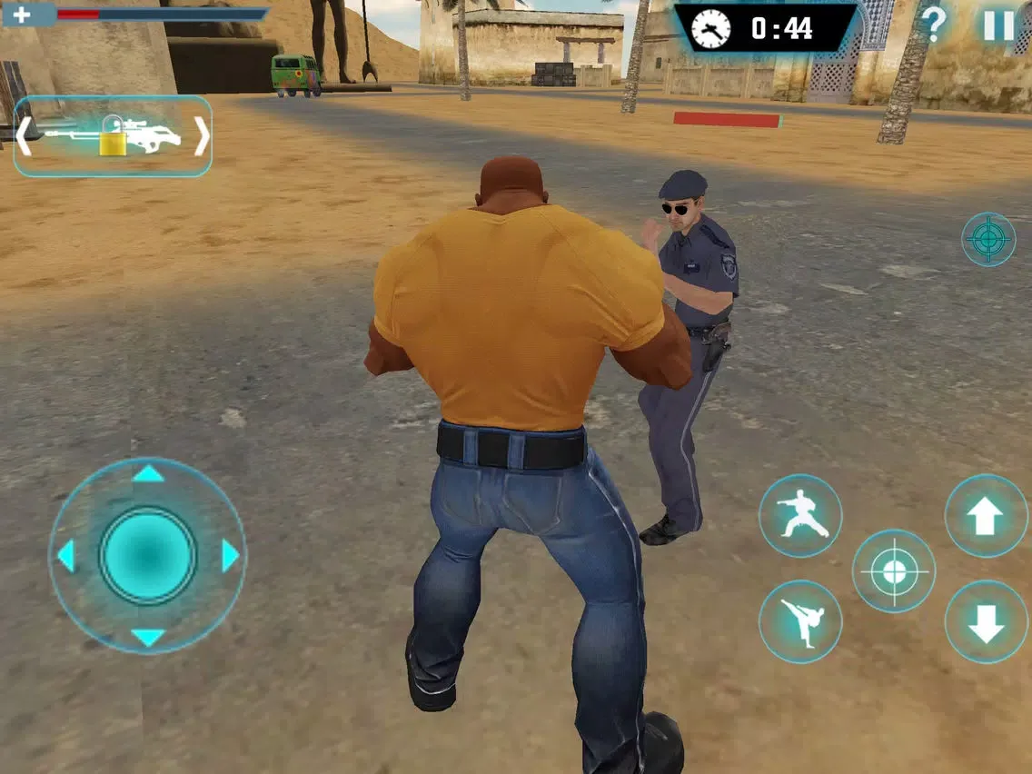 San Andreas real deadly City Crime auto iPad  سکرین شاٹس