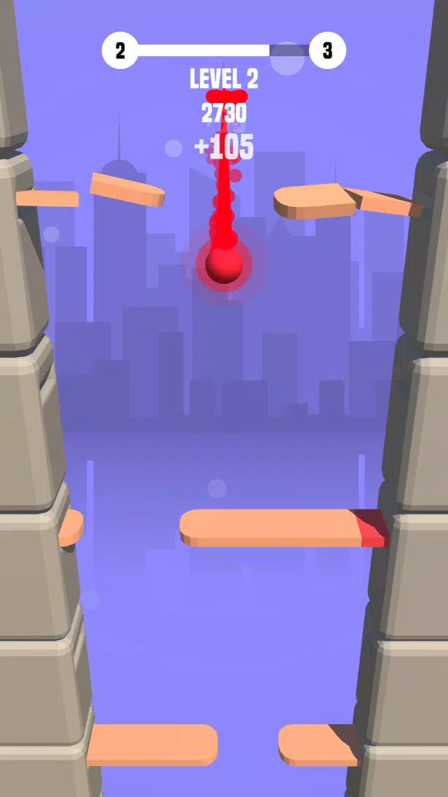 Ảnh chụp màn hình của Sticky Fall